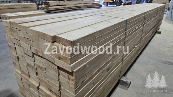 Доска обрезная 50x150x4000 из лиственницы сухая
